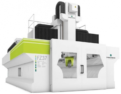 Un sistema de piñón-cremallera de Wittenstein alpha, clave en una fresadora tipo pórtico de Zimmermann