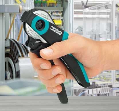 Herramienta de crimpado con gran comodidad de uso de Phoenix Contact