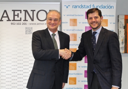Fundación Randstad y Aenor trabajan para aumentar la inserción laboral de personas con discapacidad