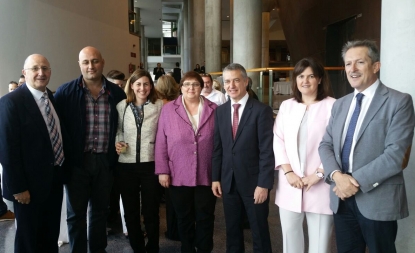 Carlos Pujana de Izar e Iñigo Urkullu clausuran la asamblea anual de Asle