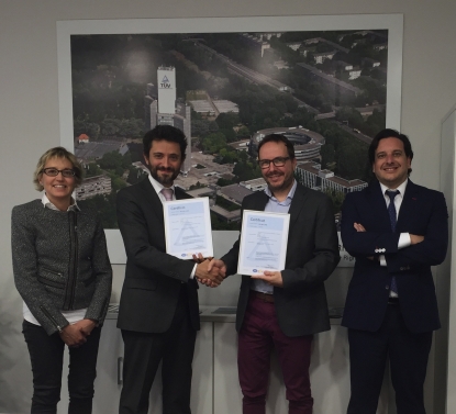 Antai recibe la Certificación Multisite en ISO 9001 y 14001 de manos de TÜV Rheinland