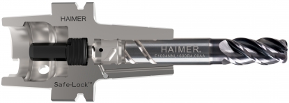 Sistema de protección contra la extracción accidental de la herramienta de Haimer