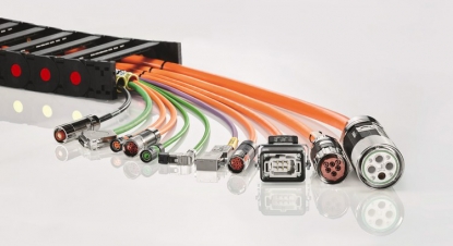 Cableado de Lapp listo para usar en servomotores