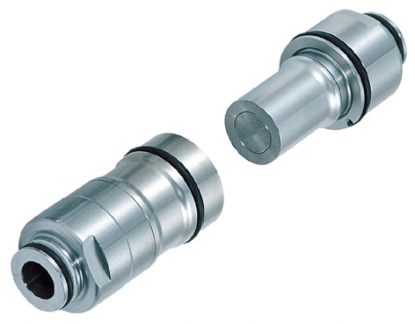 Enchufe rápido Stäubli SPC de caras planas y autoalineante