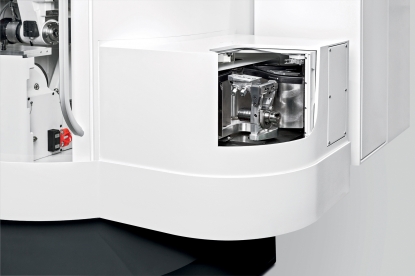 Cambiador de muelas para afiladora y para afilado y erosión dos en uno