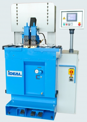 Máquinas Ideal de soldadura a tope por presión y calentamiento eléctrico para fabricación de sierras de cinta