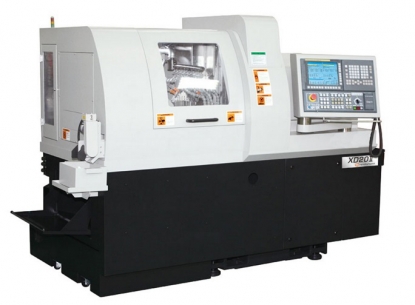 Nueva versión de torno CNC de cabezal móvil marca Hanwha modelo XD20-26II H