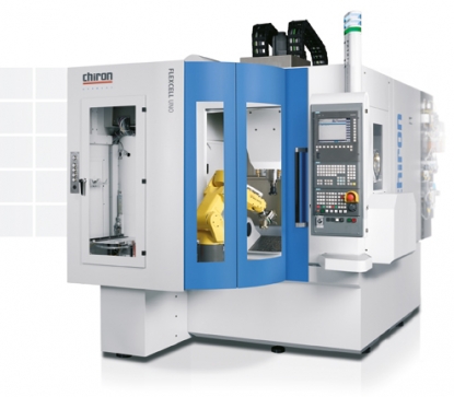 Centro de mecanizado con robot incorporado Chiron 