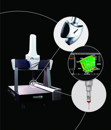 Medición híbrida de Innovalia en un solo equipo para obtener los resultados más precisos en un tiempo récord