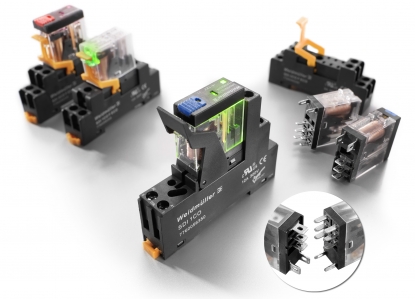 D-SERIES de Weidmüller: relés compactos con 1 y 2 contactos conmutados