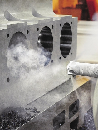 12 modelos de máquina Okuma se adaptan ahora a la tecnología de mecanizado criogénico