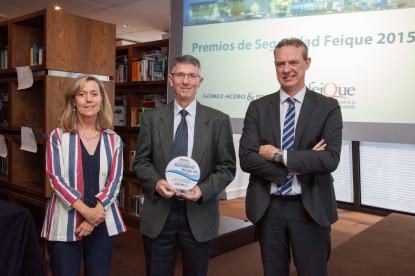 Covestro recibe el Premio Especial de Seguridad Feique 2015
