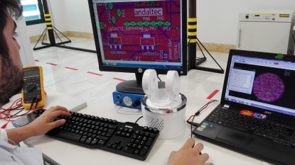 Andaltec trabaja en el desarrollo de un brazo robótico que permite optimizar el trabajo de los operarios industriales