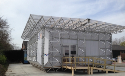 El edificio ICEhouse, construido con placa Lexan de Sabic, aporta innovación a la economía circular