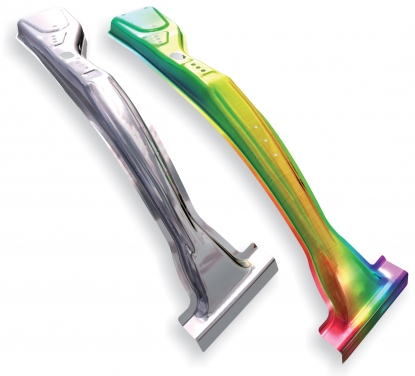 Software para la compensación de la geometría de la herramienta basada en los resultados de la recuperación elástica