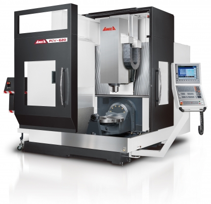 Centro de mecanizado de alta velocidad de 5 ejes