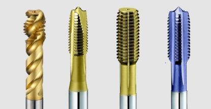 Machos helicoidales y rectos, de laminación y punta