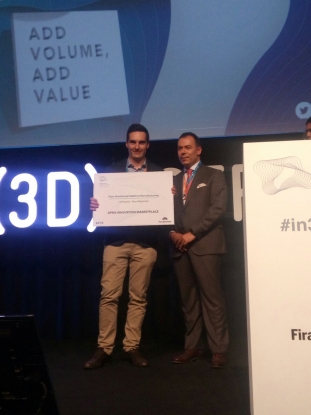 In(3D)ustry premia la tecnología de impresión 3D de Eurecat que crea estructuras tres veces más ligeras que el titanio