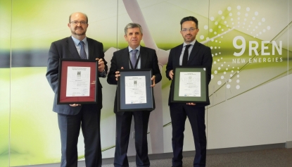 9REN obtiene la certificación de Calidad, Seguridad y Medio Ambiente