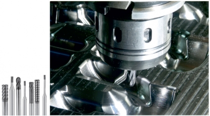 Fresas integrales para mecanizado de aceros templados