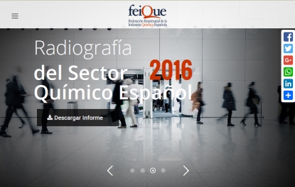 Feique lanza un nuevo espacio virtual de conocimiento del sector químico español