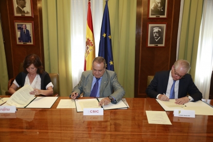 Fujitsu, CSIC y la Fundación General CSIC colaborarán en la investigación científica e innovación sobre transformación digital