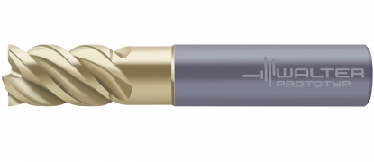 Fresa de metal duro integral de alto rendimiento para el mecanizado de acero