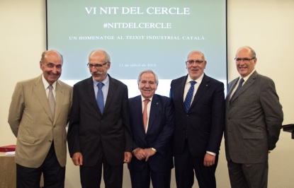 Ramon Trias recoge el Premio Noche del Círculo 2016 concedido a AIS Group