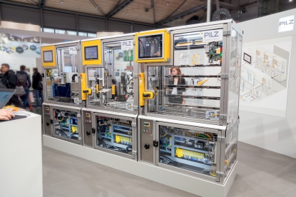 Pilz participa activamente en el diseño de Industrie 4.0