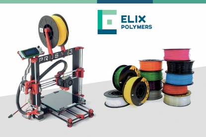 Elix Polymers lanza un proyecto de I+D sobre impresión 3D con ABS en colaboración con Aimplas