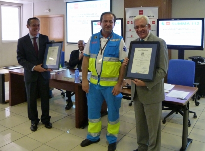 El SUMMA 112 recibe la renovación del certificado AENOR de Gestión de Calidad y de mejora continua 