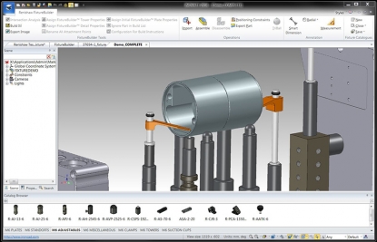 Renishaw lanza su nuevo paquete de software FixtureBuilder para crear configuraciones de fijación de pieza