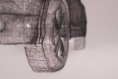 Nissan crea la mayor escultura del mundo hecha con  bolígrafo 3D, un crossover Qashqai de tamaño real 