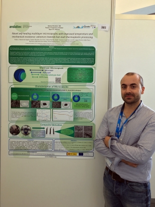 Andaltec presenta en EuCheMS su proyecto para el desarrollo de termoplásticos autorreparables mediante nanocomposites