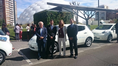 Nissan entrega dos LEAF 100% eléctricos al Ente Regional de la Energía de Castilla y León