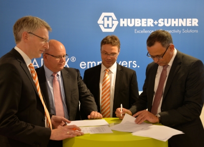Weidmüller y Huber+Suhner intensifican su colaboración