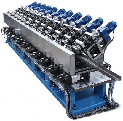 Perfiladora para perfiles de sección variable