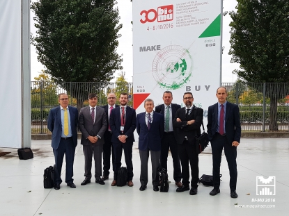 Varias representadas de Maquinser, en BIMU