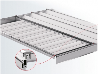 Fuelle de protección para techo