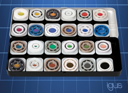 Ampliación de gama de rodamientos de bolas fabricados en polímero