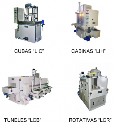 Máquinas e instalaciones para el tratamiento de superficies a costes reducidos