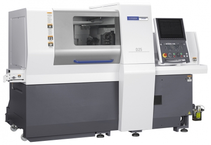 Torno que incorpora dos carros independientes en el cabezal principal