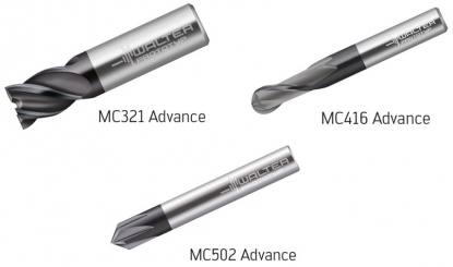 Fresas que completan línea de herramientas de metal duro integral