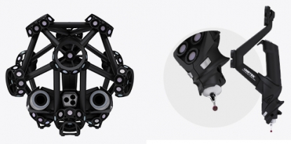 Sistema de medición híbrido compuesto por escáner y CMM