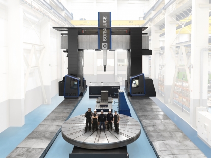 Crean todo un gigante del mecanizado