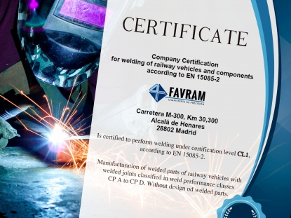 FAVRAM consigue la Certificación CL1