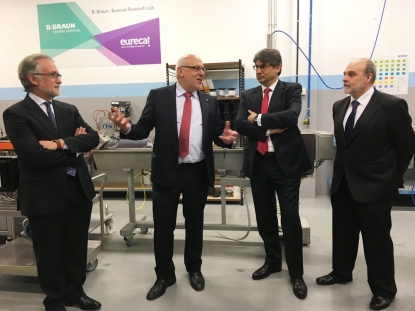 El Laboratorio B. Braun-Eurecat Research Lab impulsará la innovación en materiales avanzados en Cataluña