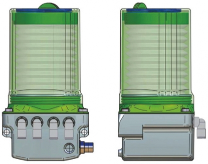 Unidad de lubricación automática controlada por PLC mediante impulsos
