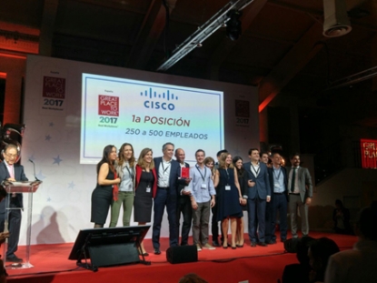 Cisco repite como mejor empresa para trabajar en España