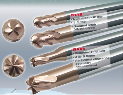 Fresas de corte de metal duro ultra-micrograno